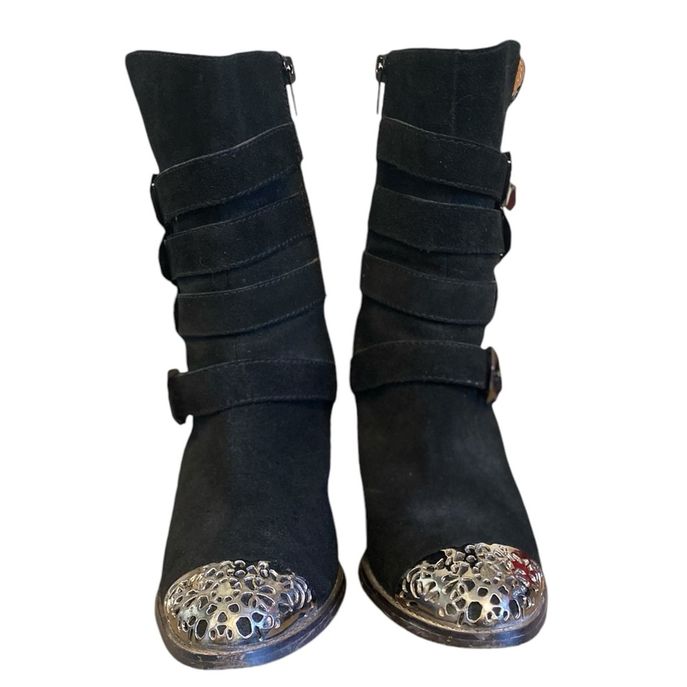 Authentic Free People High Heeled Boots Attached - Picture 6 of 7